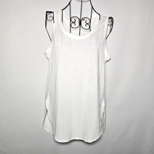 Banana Republic white ivory sleeveless tank top size XS